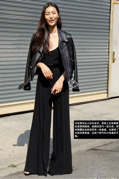 性感新玩法 黑色中的露膚小花招