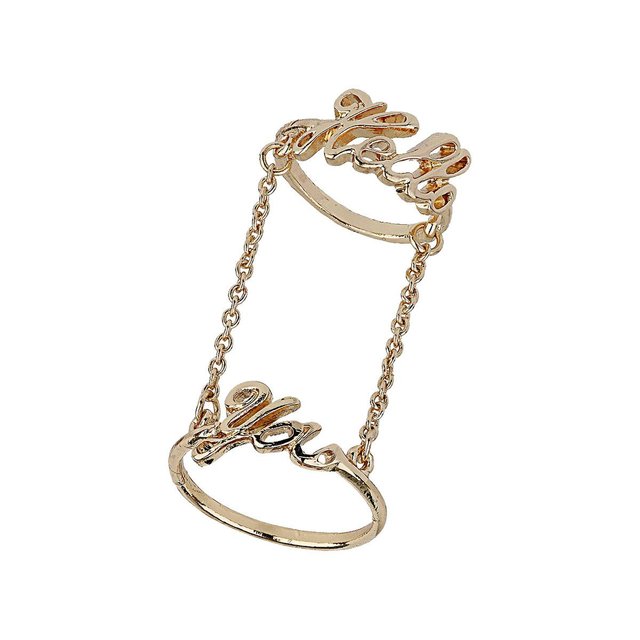 把態度戴在身上 單詞首飾今季最時髦